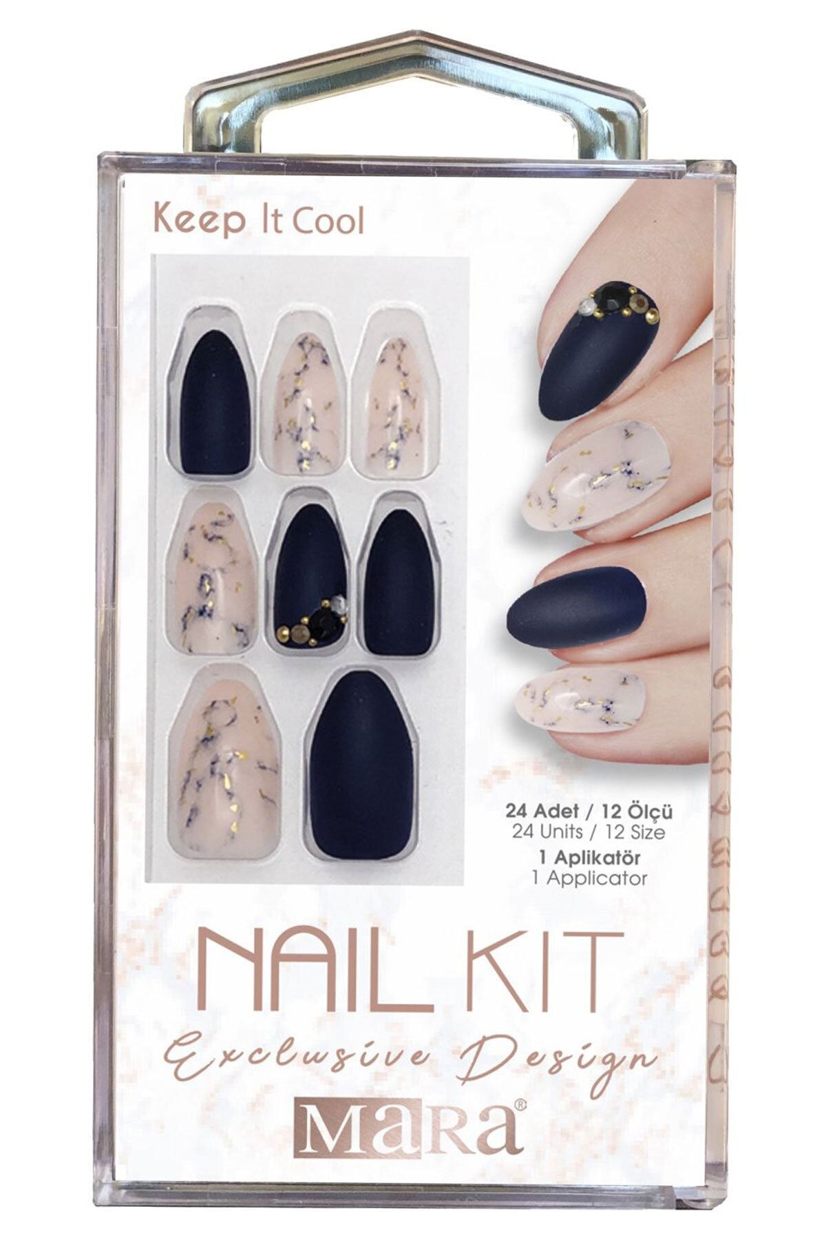 Mara Nail Kit / Keep It Cool Takma Tırnak