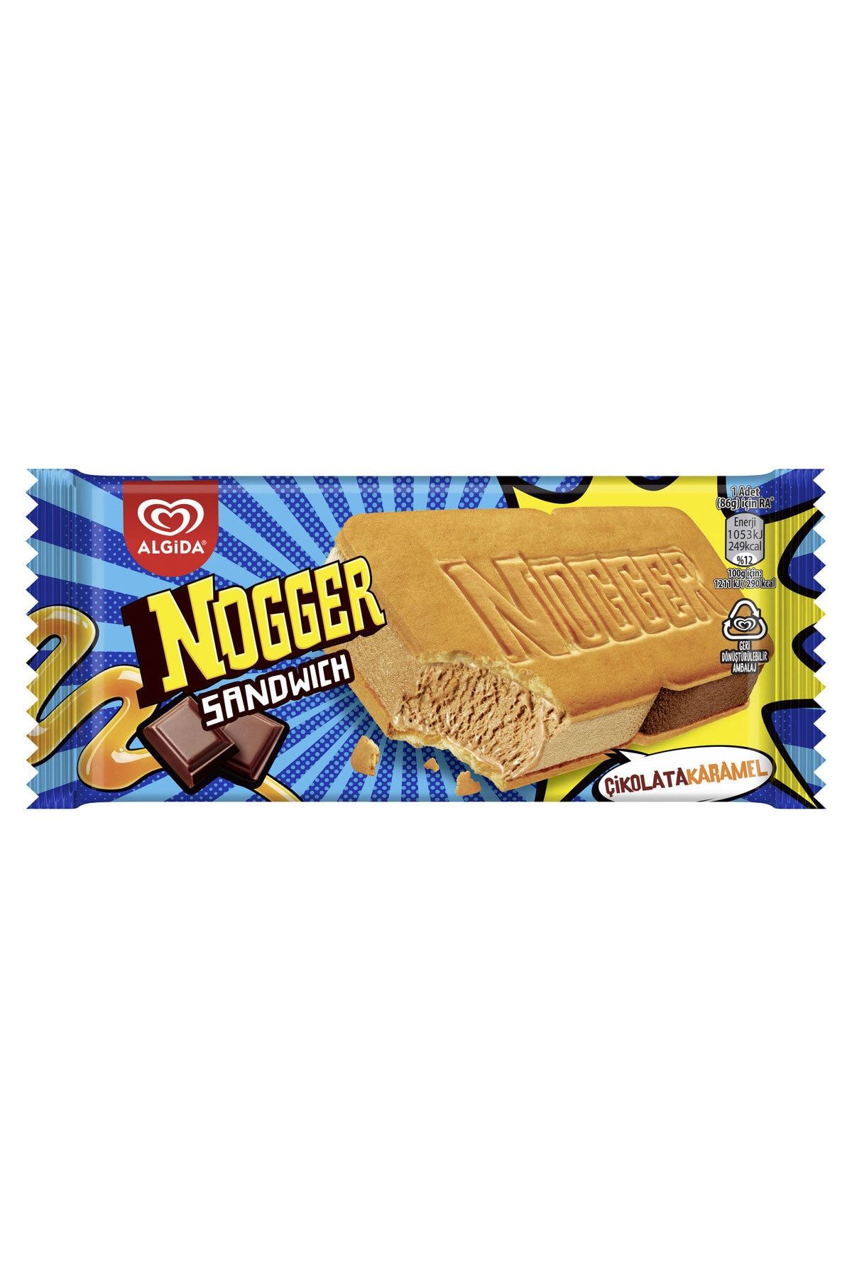 Nogger Algida Sandw 145 ml