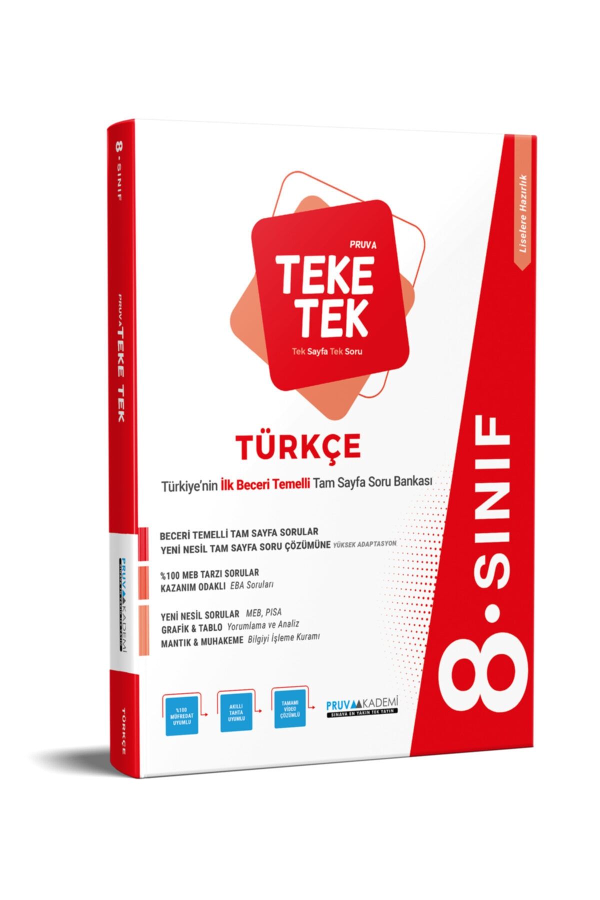 Pruva Teke Tek Türkçe Soru Bankası