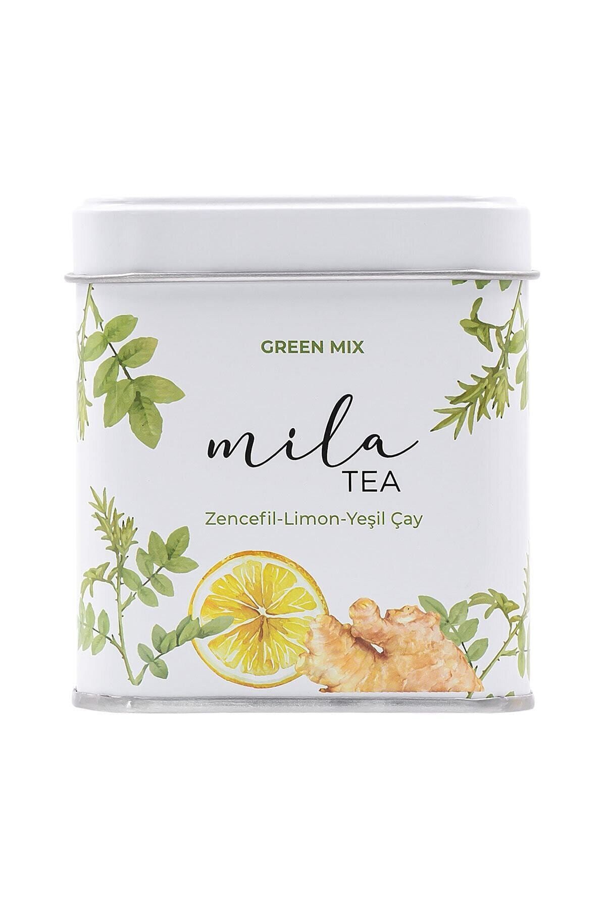 Green Mix Zencefil - Limon - Yeşil Çay 40g_0
