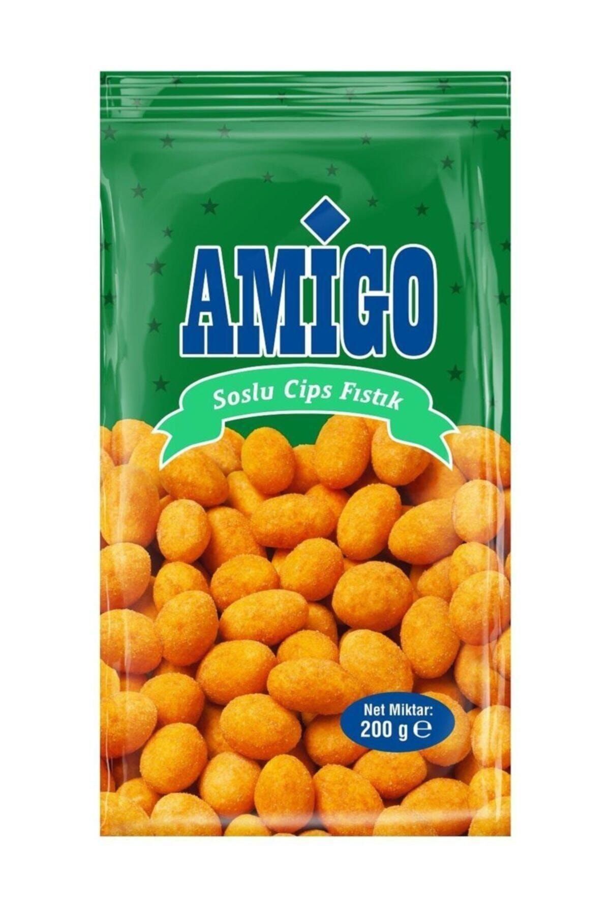 Amigo Soslu Cips Fıstık 200 gr
