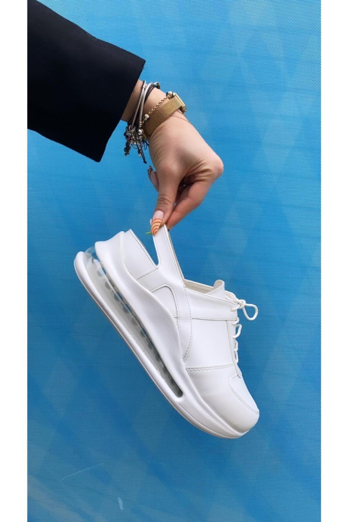 TERLİKSABO Beyaz Supermax Sneaker