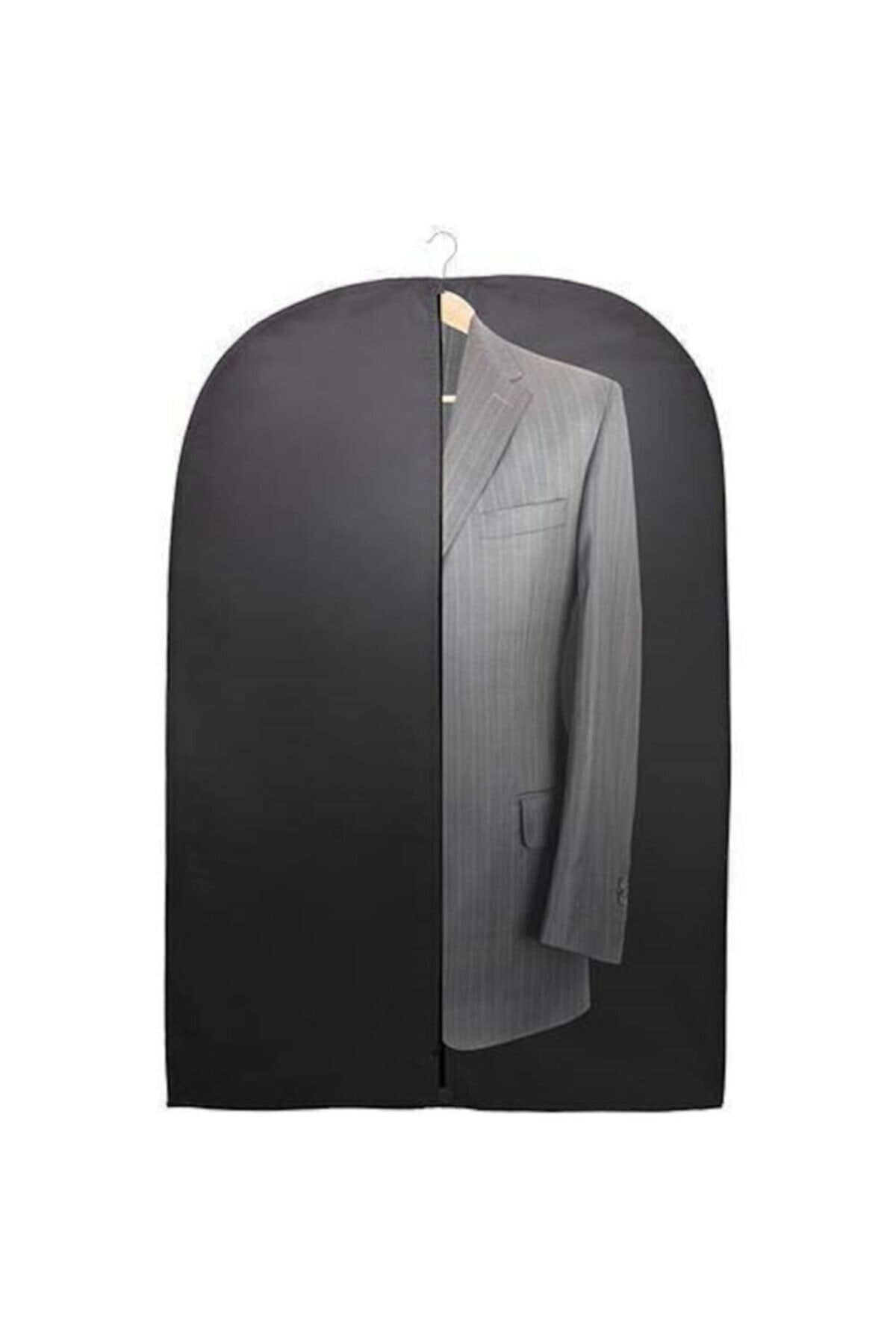 alorez 5 Adet Fermuarlı Ceket Elbise Takım Elbise Kılıfı Koruyucu Giysi Saklama Çantası