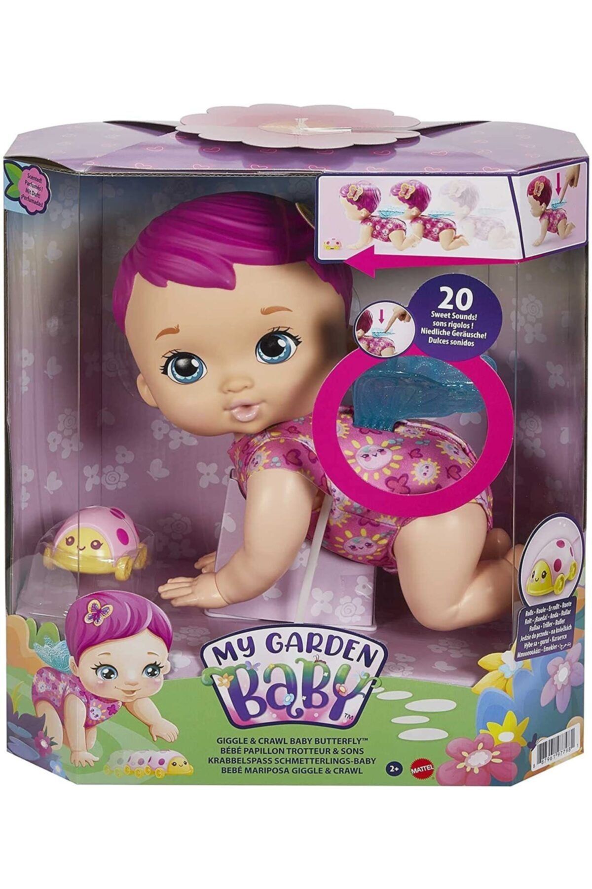 Mattel My Garden Baby Kelebek Emekleyen Bebek