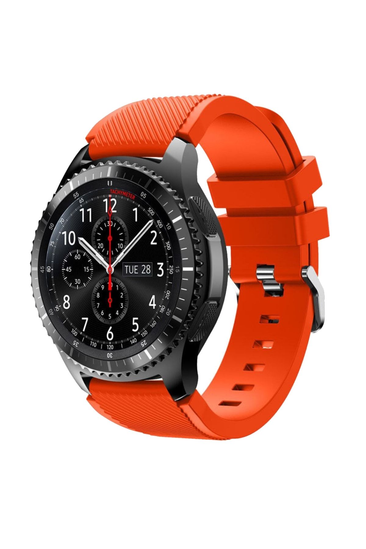 CONOCER Samsung Gear S3 Frontier/classic - Gt/gt2 Spor - Samsung Galaxy Watch 3 45mm Silikon Kordon Kayış