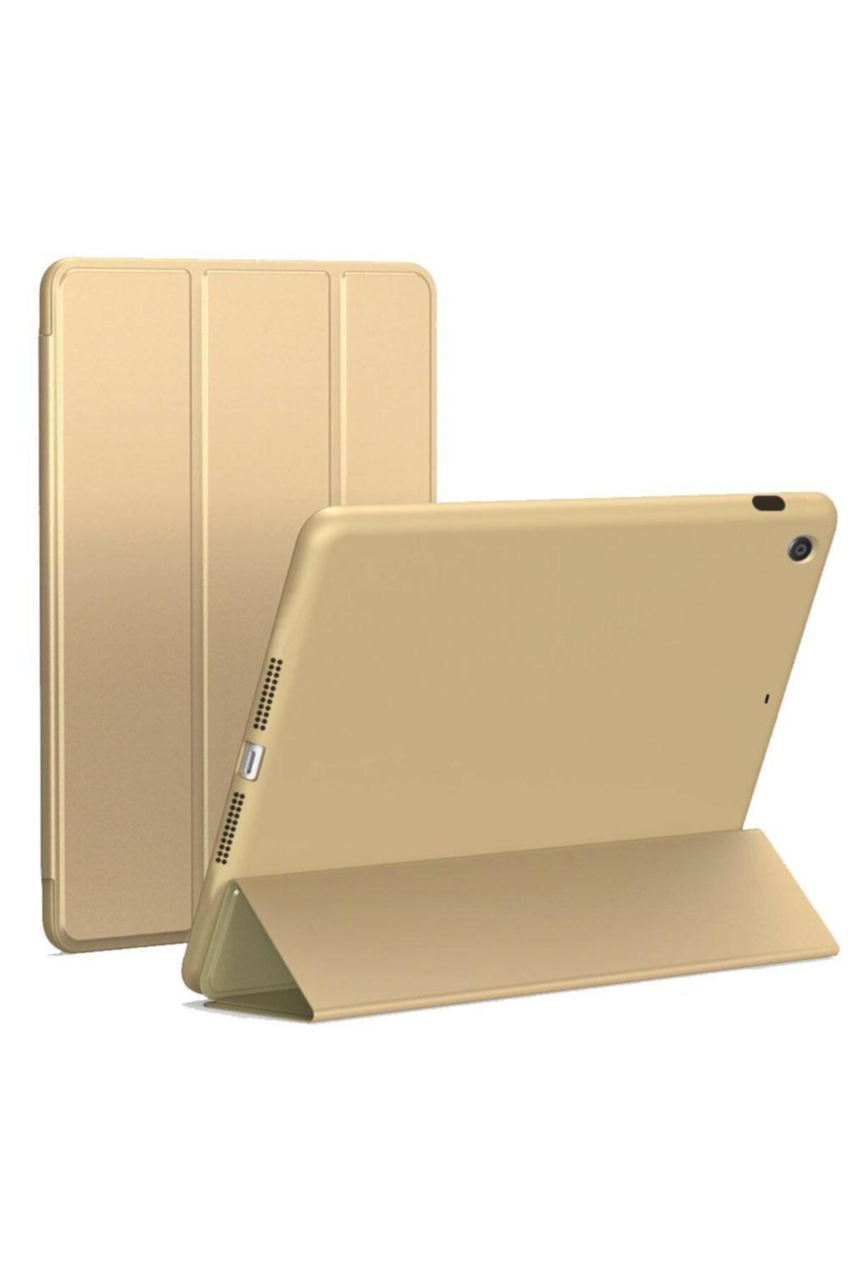 Smart Tech Apple Ipad 5 Ve 6 Nesil 9,7 Inç Smart Cover Standlı Tablet Kılıfı Gold