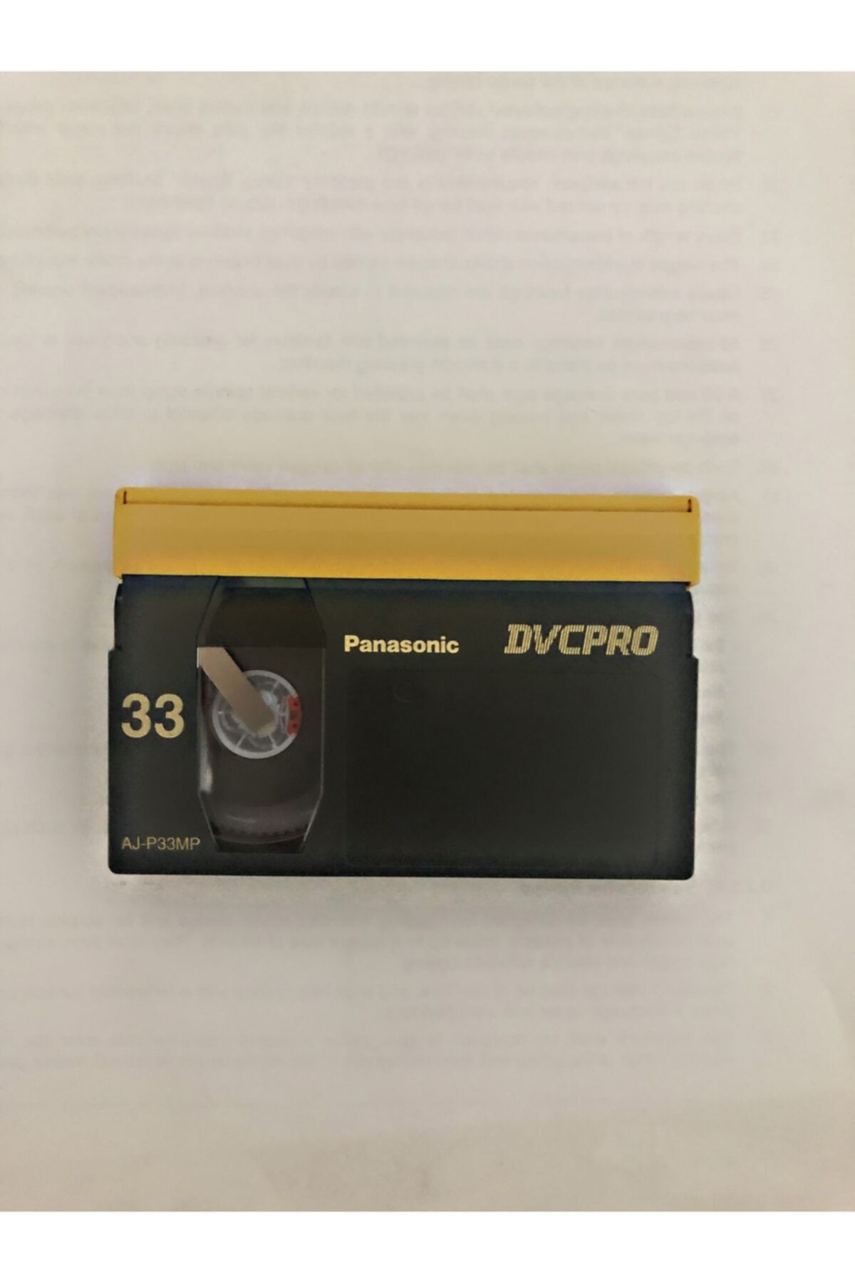 Panasonic Dvc Pro 33m Profesyonel Kaset