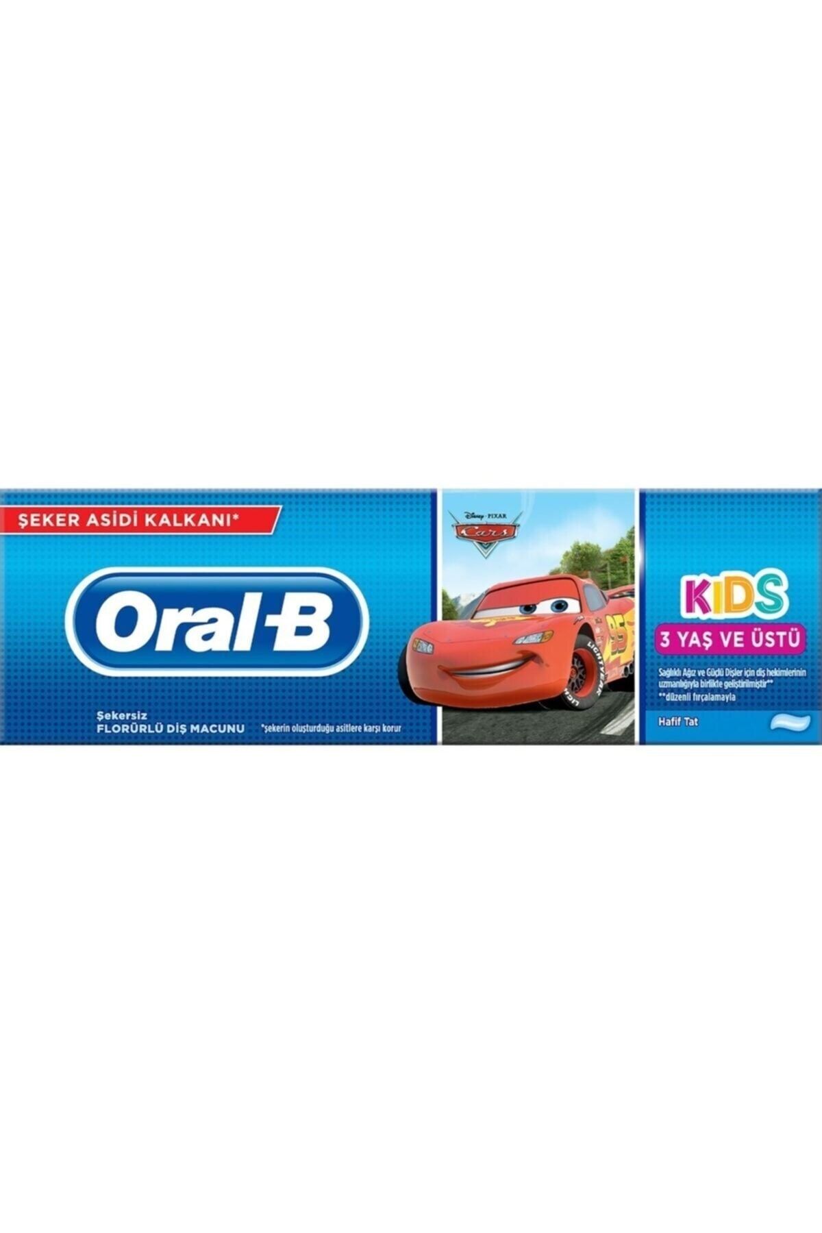 Oral-B Kids Cars Serisi Çocuk Diş Macunu 75 Ml (3+yaş)
