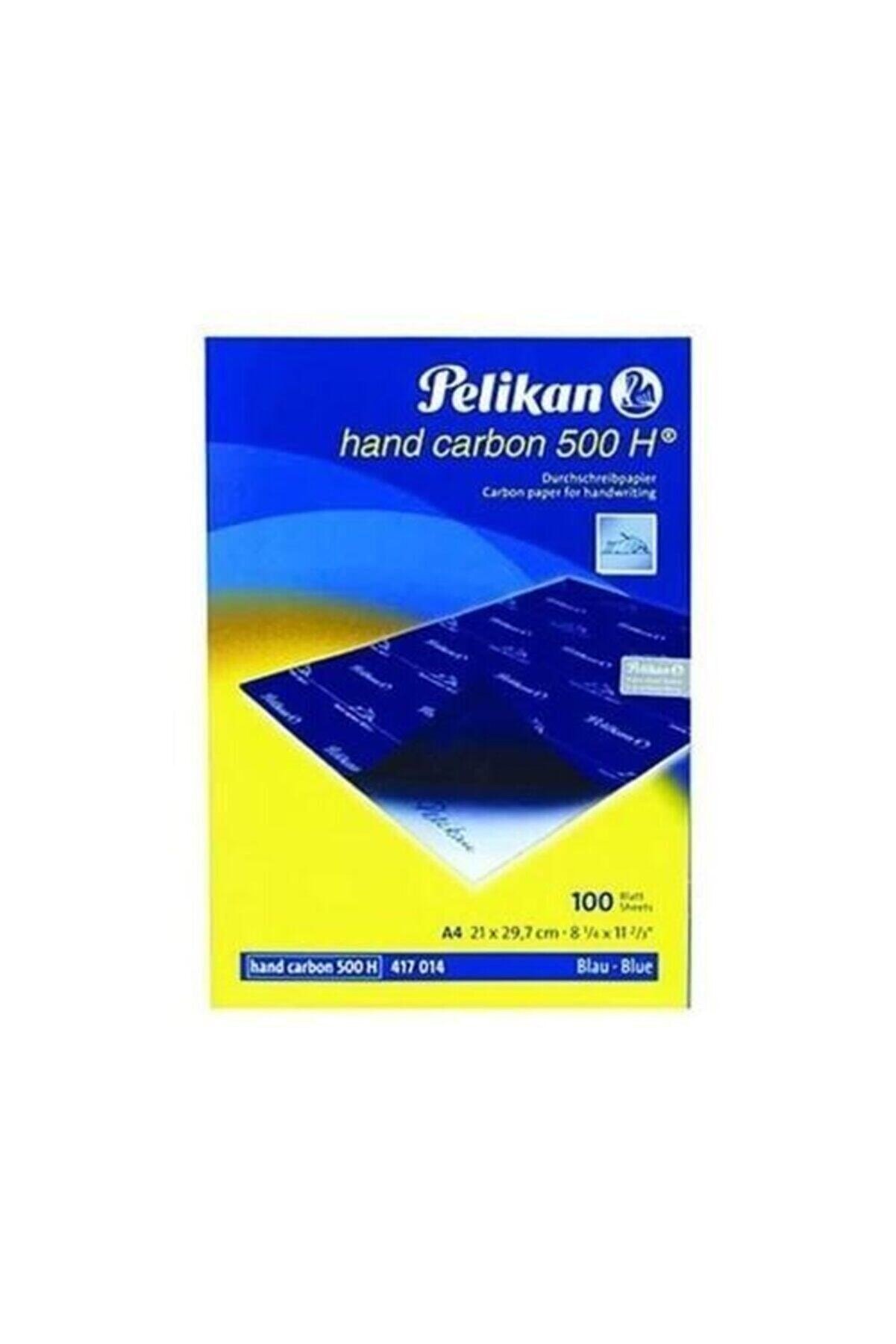 Pelikan 500-h A4 Karbon Kağıdı Hand Mavi 100 Lü Pl417014crma (1 Paket 100 Adet)