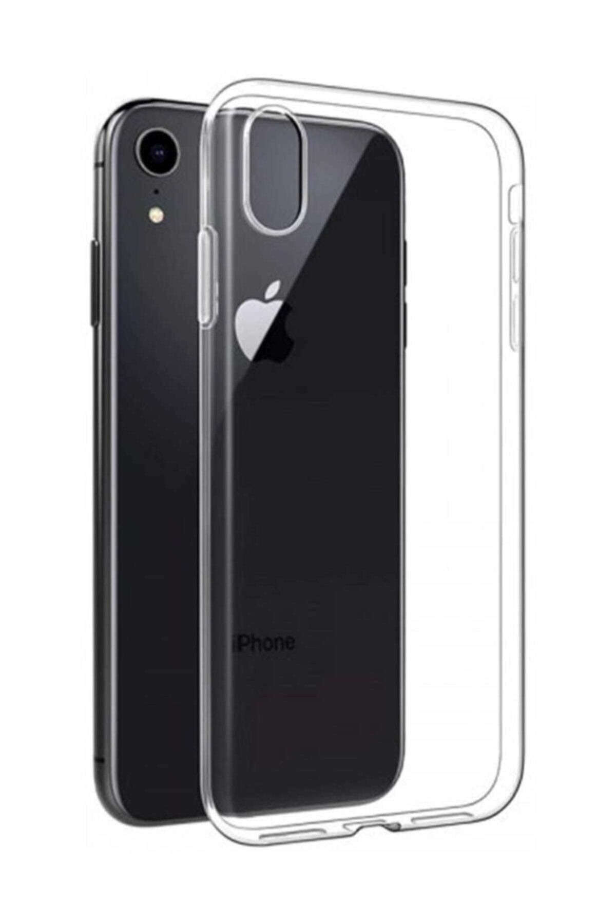 Telefon Aksesuarları Iphone Xr Toz Koruma Tıpalı Zengin Çarşım Ultra Ince Şeffaf Silikon Kılıf