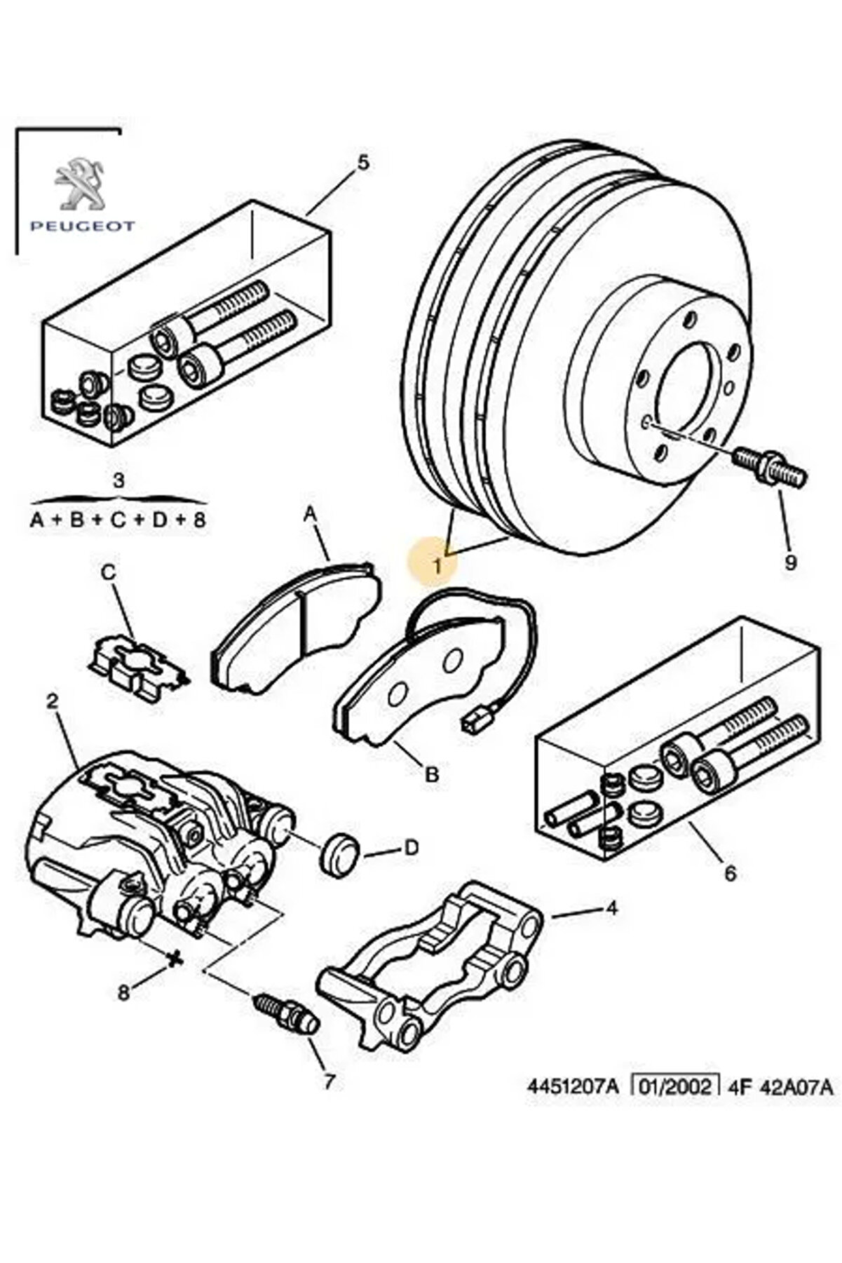 ÖN FREN DİSKİ TEKLİ BOXER I-II