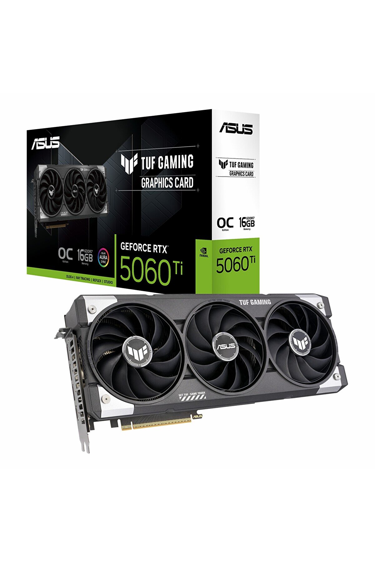 TUF Gaming GeForce RTX 5060 Ti OC 16GB GDDR7 128Bit HDMI/DP Ekran Kartı