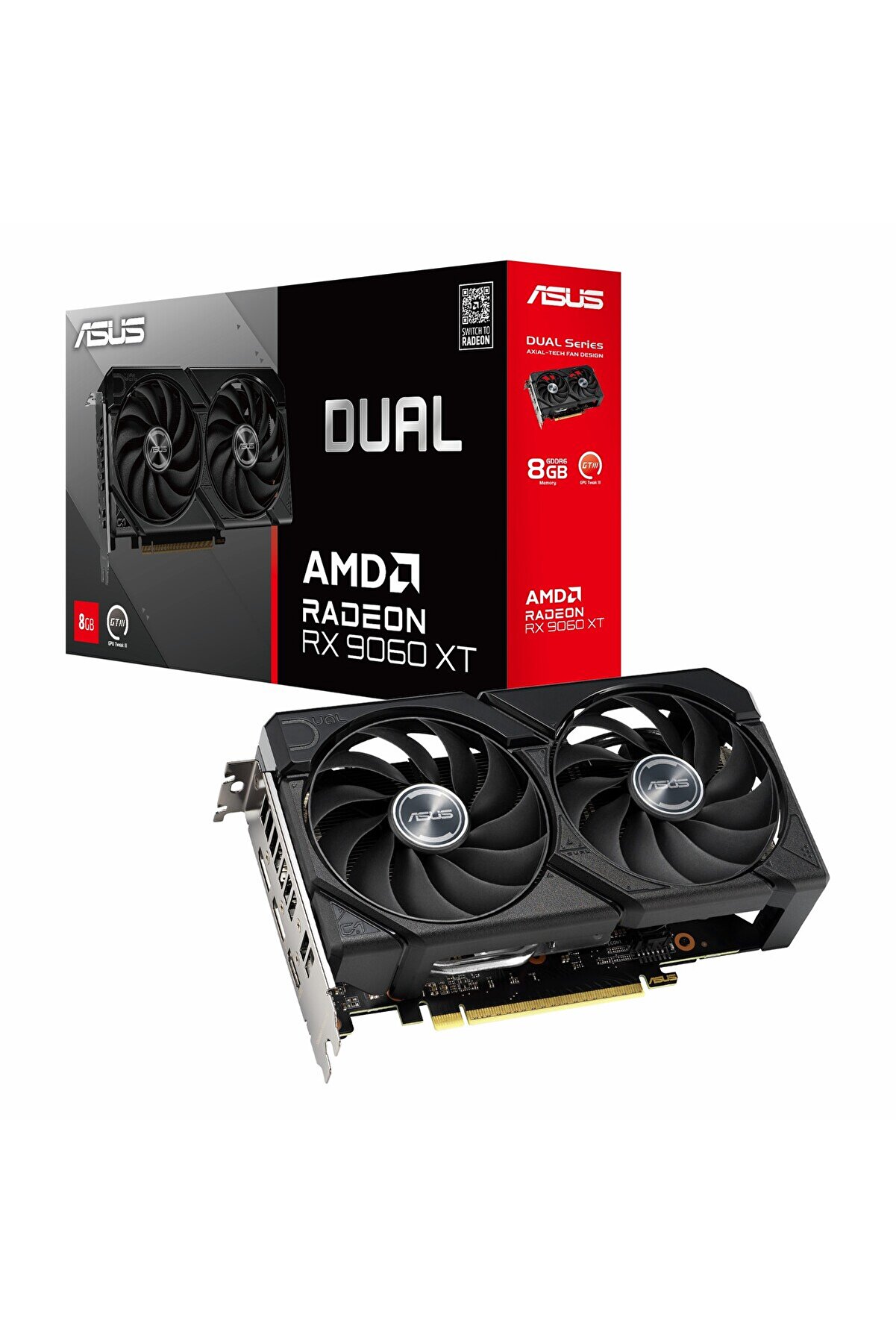 Dual Radeon RX 9060 XT 8GB GDDR6 128Bit HDMI/DP Ekran Kartı