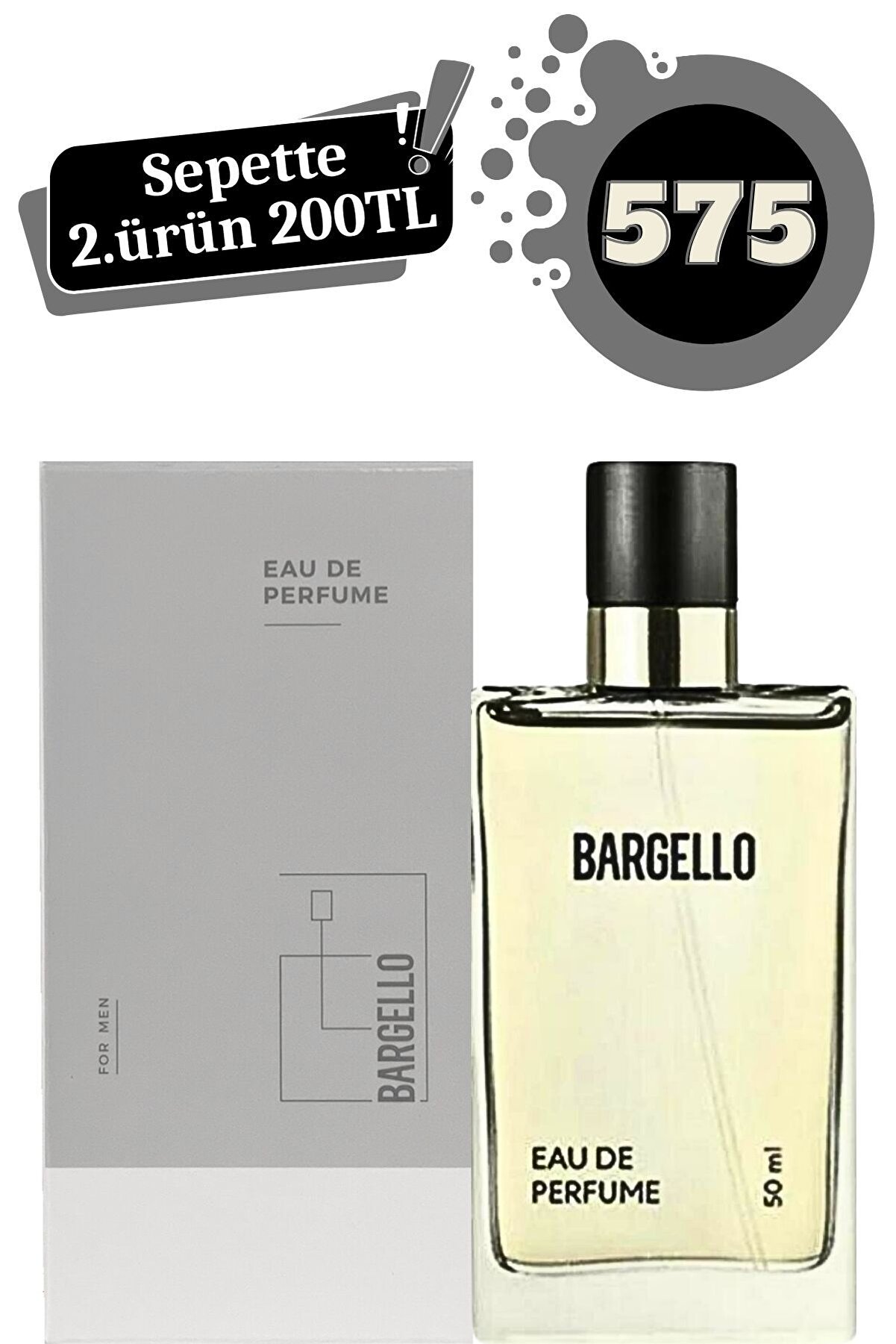 Bargello 575 Woody Edp 50 ml Erkek Parfümü - Kalıcı ve Doğal