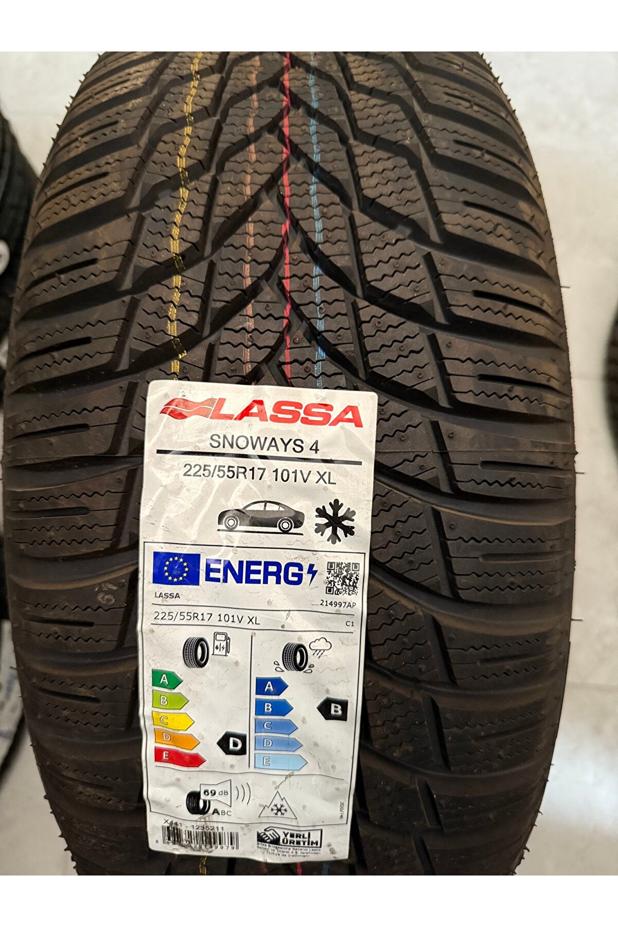 / 225/55R17 (SNOWAYS 4) 2024 KIŞ LASTİĞİ