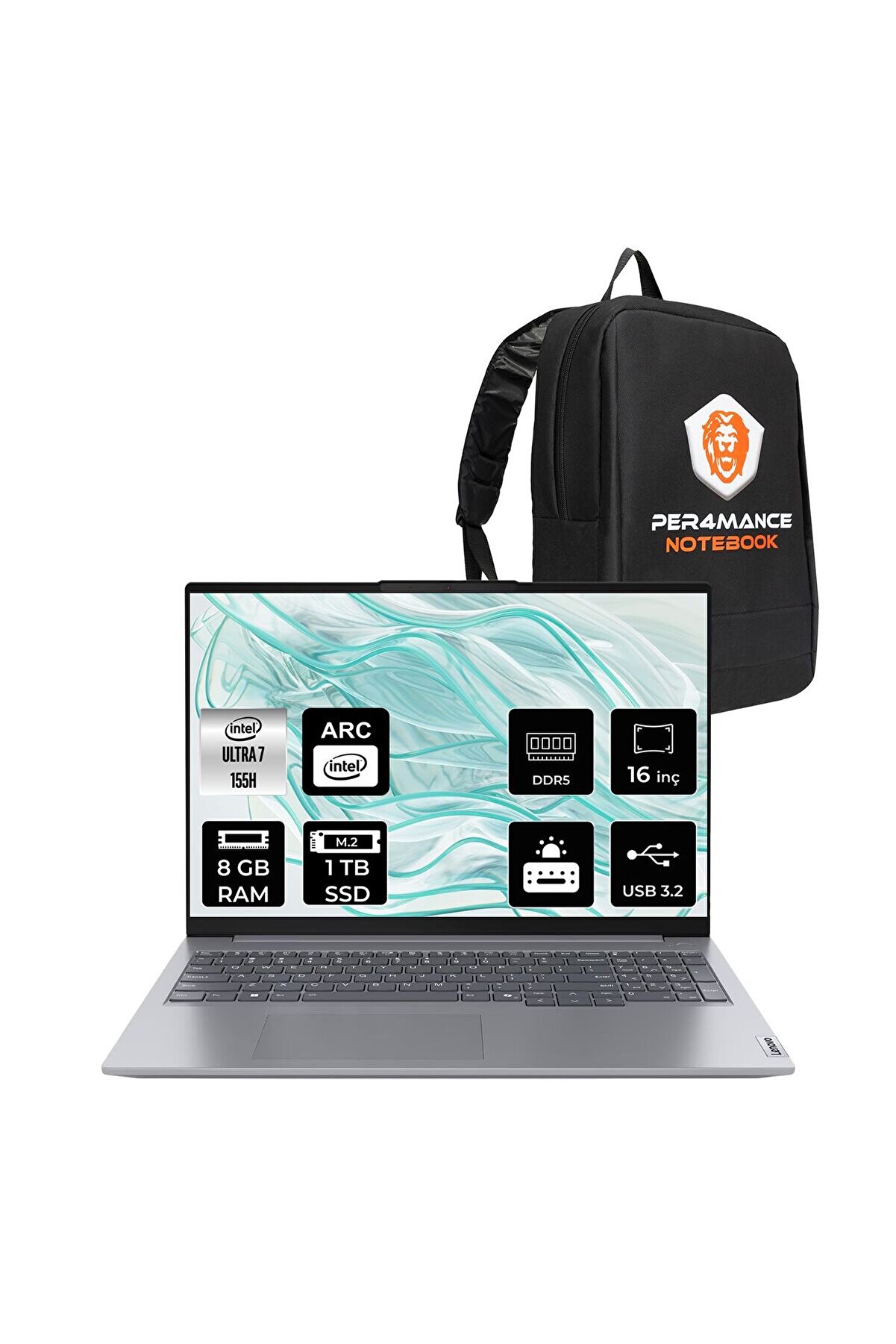 ThinkBook 16 G7 Ultra 7 155H 8GB 1TB SSD 16