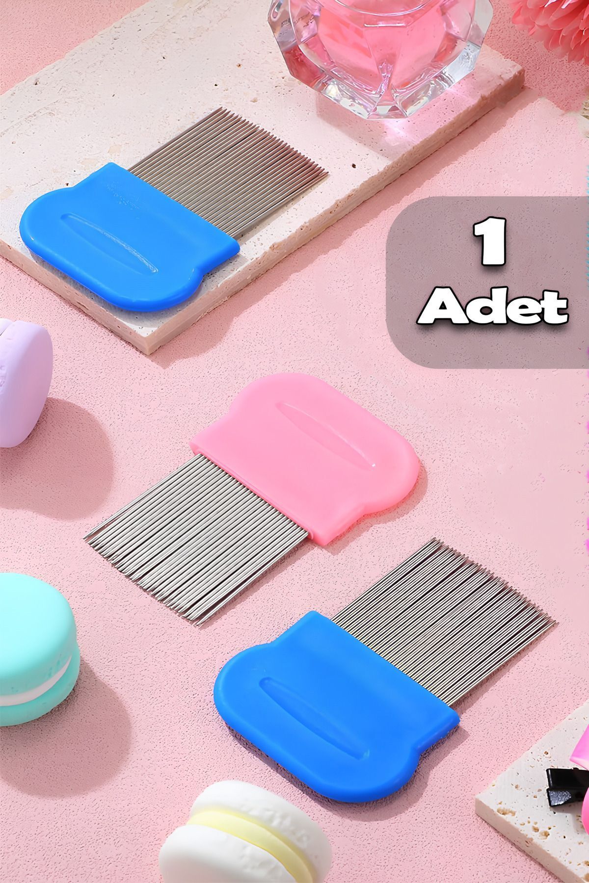 BpPet Kedi Köpek Pire Tarağı - Evcil Hayvan Bakım Ürünü