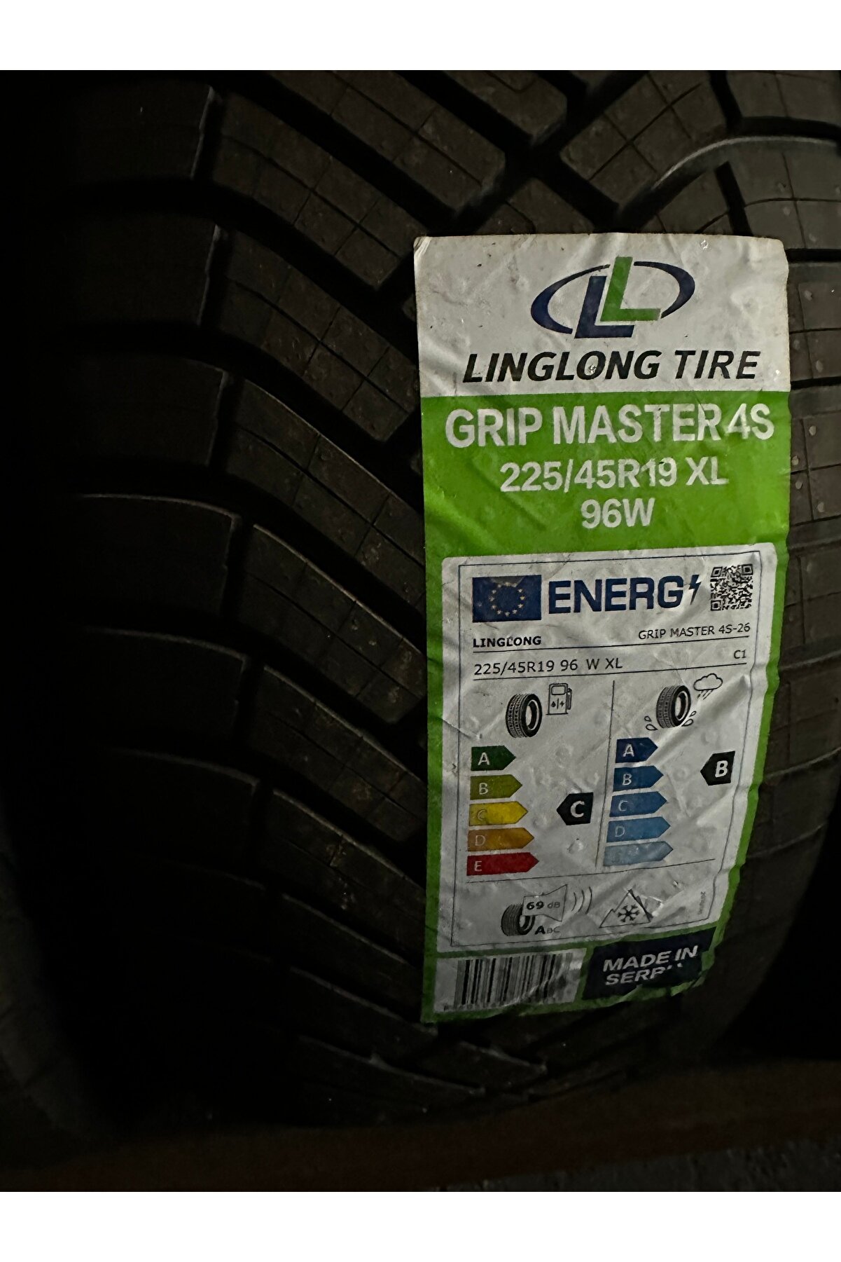225/45R19 96W XL MASTER 4S LİNGLONG