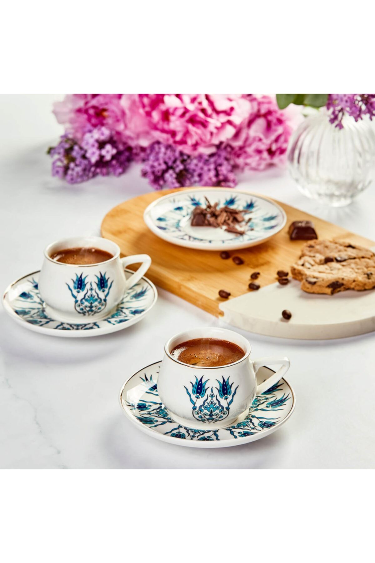 Karaca Iznik Yeni Form 6 Kişilik Kahve Fincanı Takımı Fiyatı, Yorumları