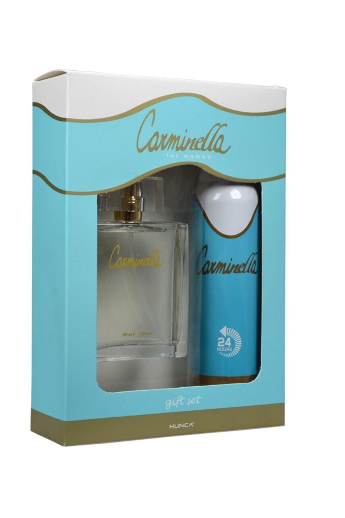 Carminella Classic Edt 100 ml Kadın Parfümü Ve Classic 150 ml Deodorant Seti 8690973371348