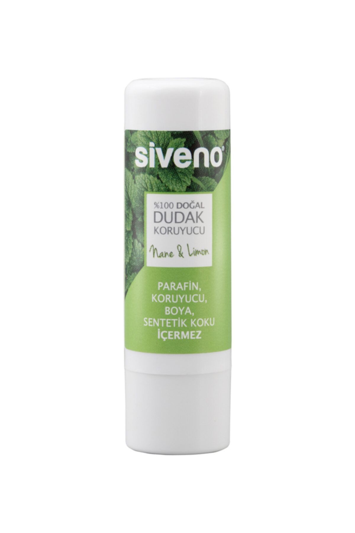 Siveno %100 Doğal Dudak Koruyucu Nane & Limon 6 Gr