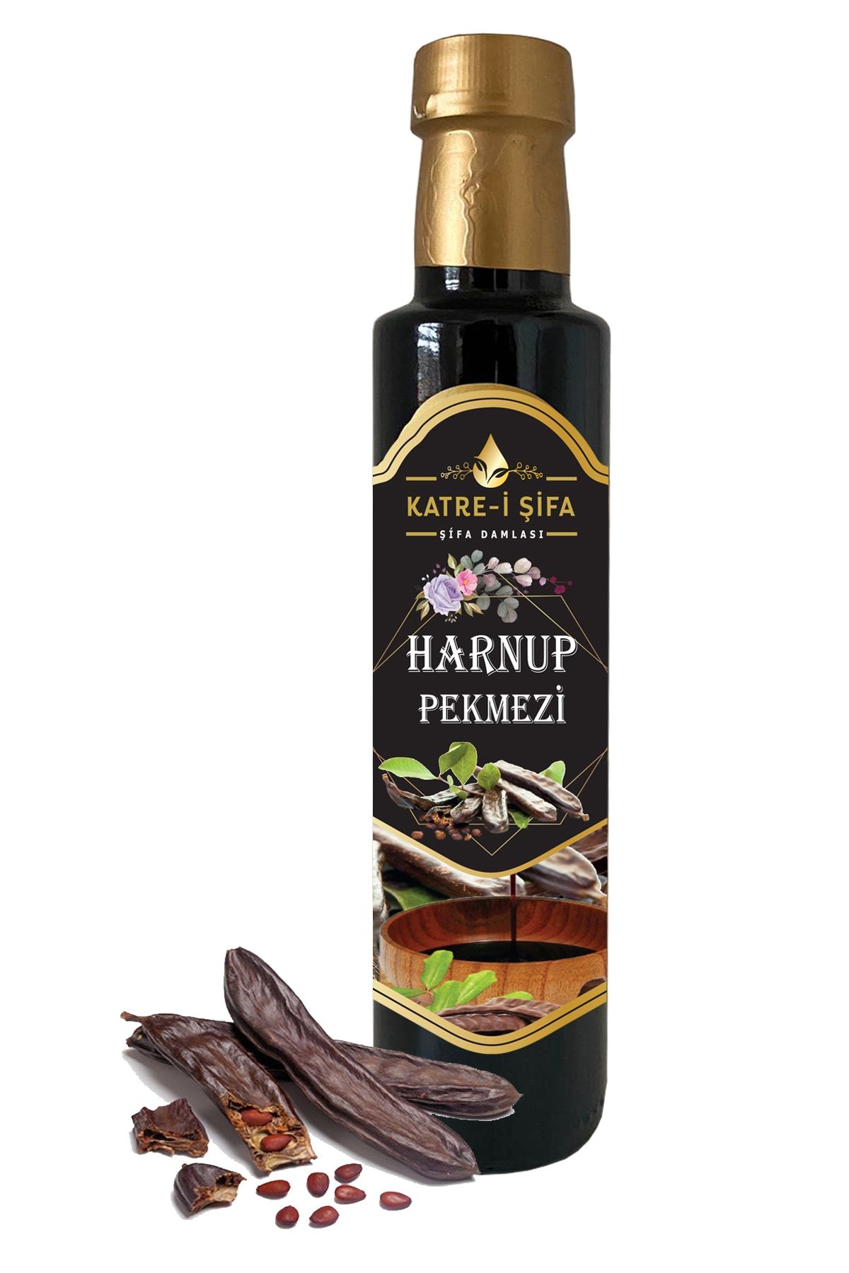 Katre-i Şifa Özel Üretim Keçiboynuzu - Harnup Pekmezi / Özü 340 gr