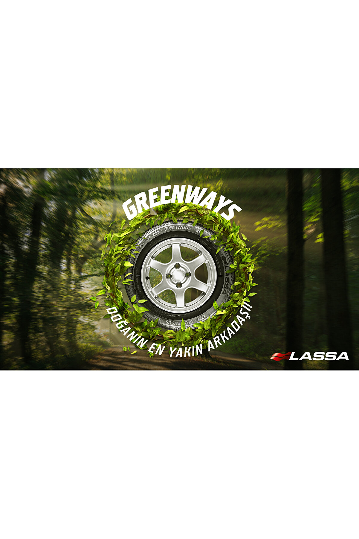 4 ADET x 195/65R15 91H GREENWAYS LASSA 2024 ÜRETİM YAZLIK LASTİK