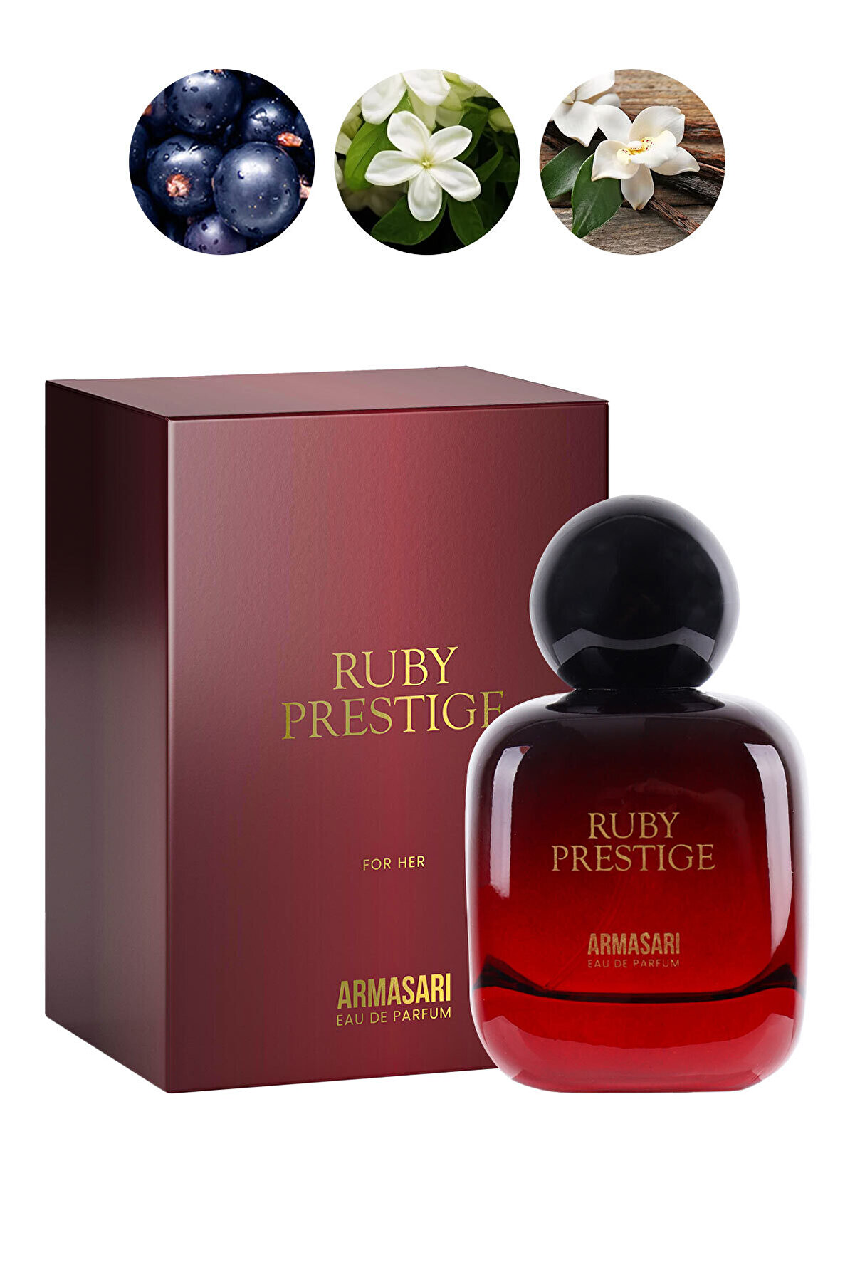 Armasari Ruby Prestige Kalıcı Çiçeksi ve Meyvemsi Kadın Parfümü 100 ml