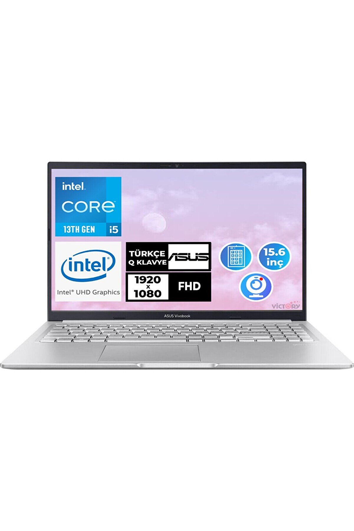 Vivobook 15 X1502VA i5-13420H 40GB 512GB SSD 15.6 FHD W11 Pro 12 Office 2021