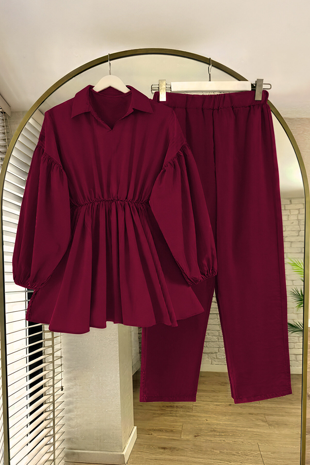 SUWWE Liana Tesettür Alt-Üst Takımı - Elegant ve Konforlu Tesettür Giyim