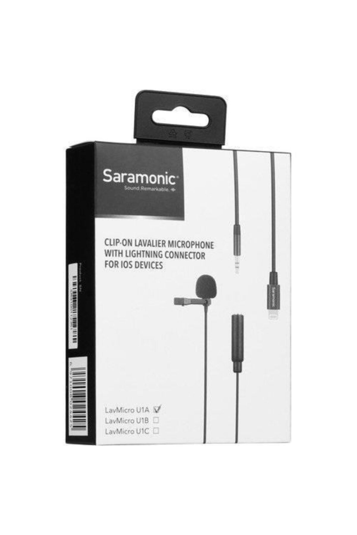 Saramonic Lavmicro U1a Iphone Için Lightning Bağlantılı Yaka Mikrofonu