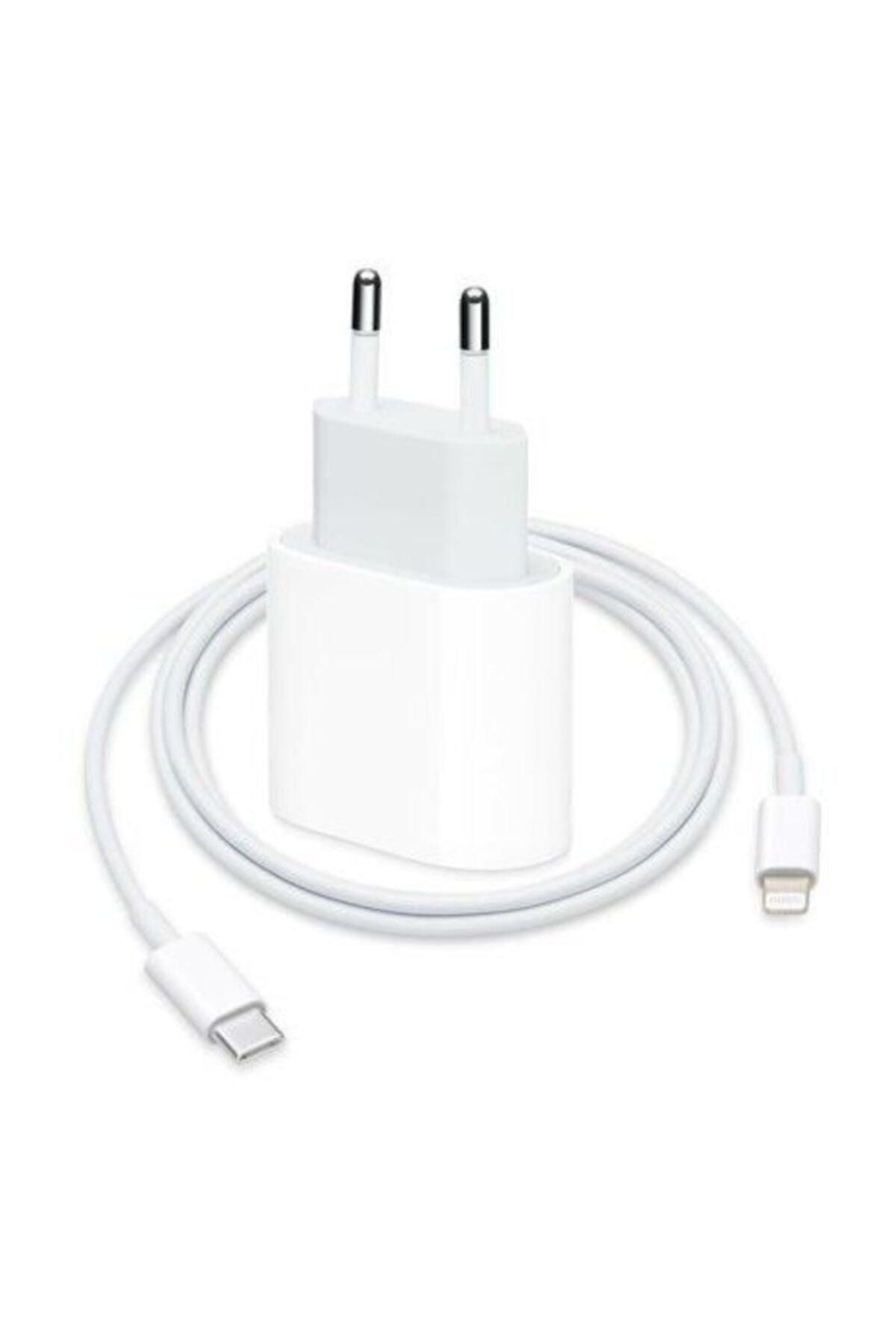Apple Iphone 11/11 Pro/11 Pro Max Şarj Aleti Seti 18w Usb-c Adaptör- Usb-c Lightning Cable Kablo