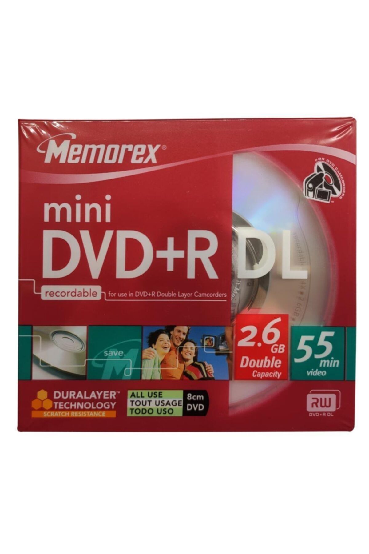 Torima Memorex Mini Dvd R Dl 60 Dk 1 Adet