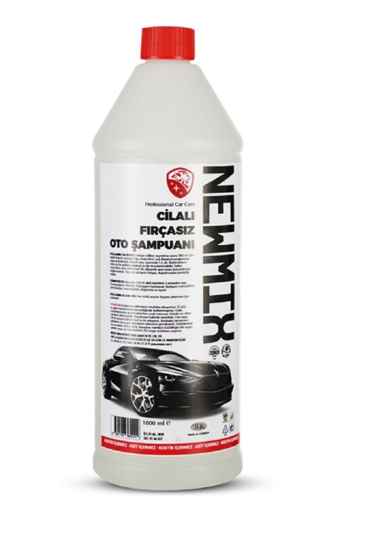 Newmix Cilalı Fırçasız Oto Araba Şampuanı-1000 ml