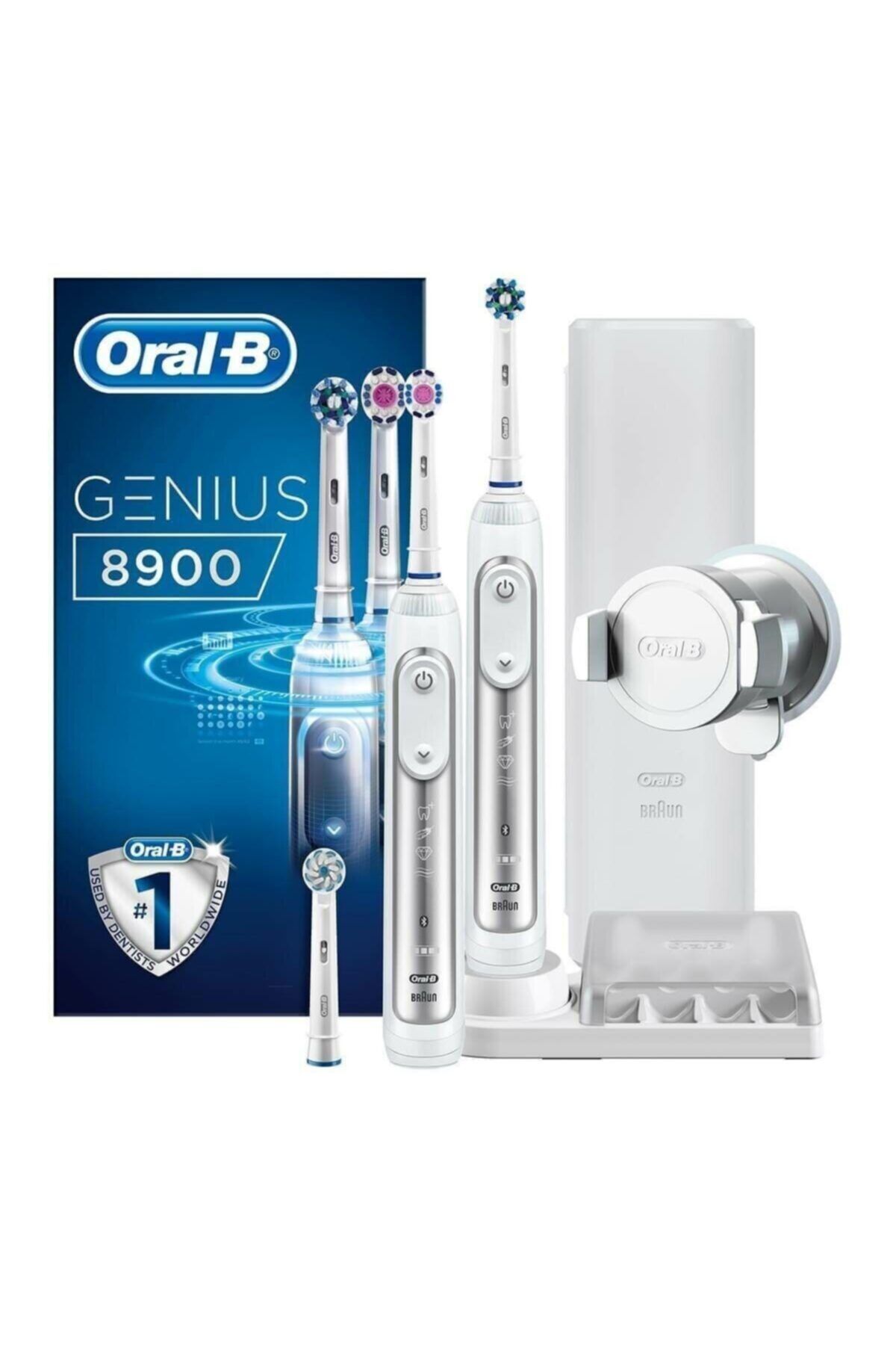 Oral-B Genius Pro 8900 Şarjlı Diş Fırçası 2'li Avantaj Paket