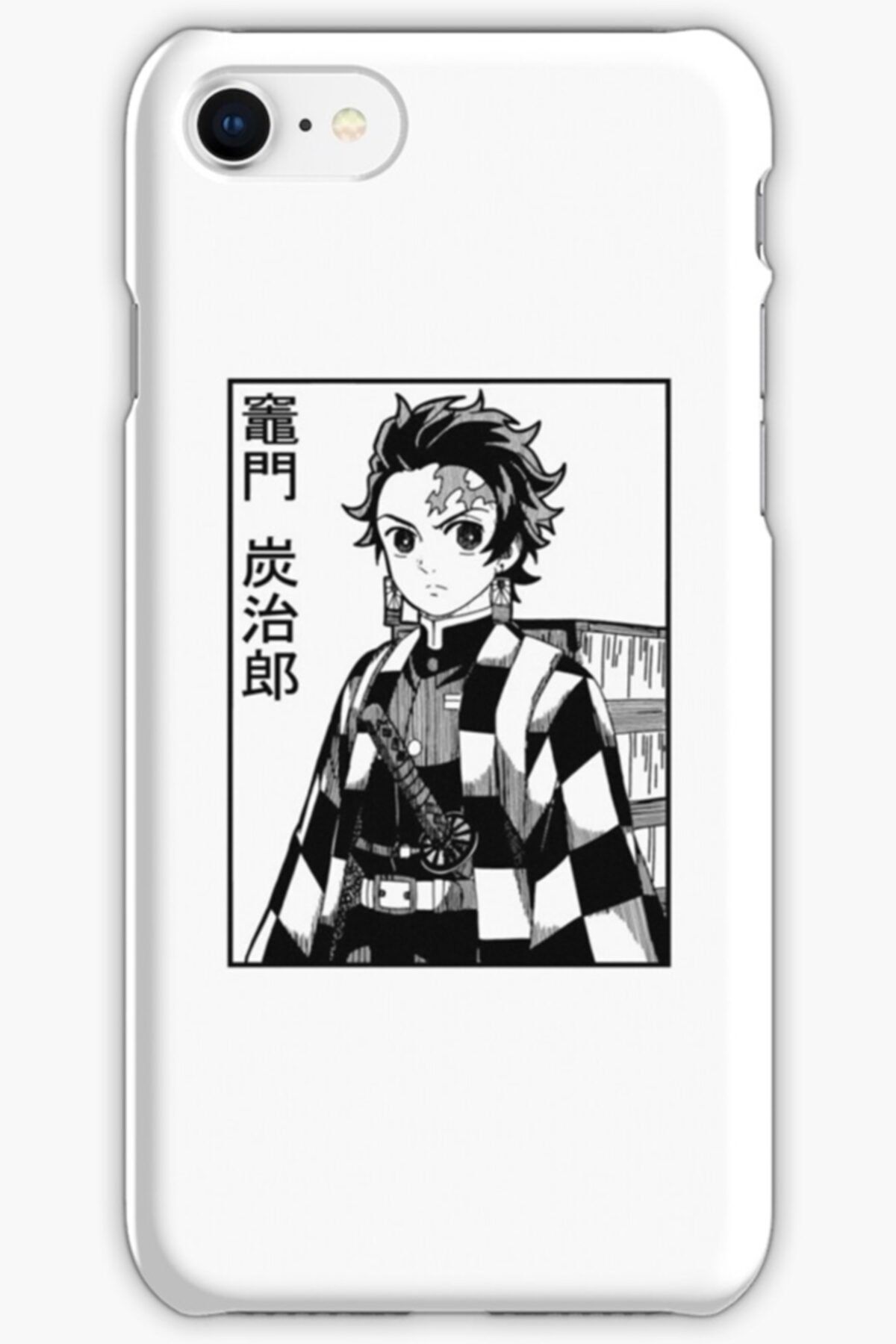 Universal Iphone 7 Telefon Kılıfı Silikon Tanjiro Demon Slayer Kimetsu No Yaiba Anime