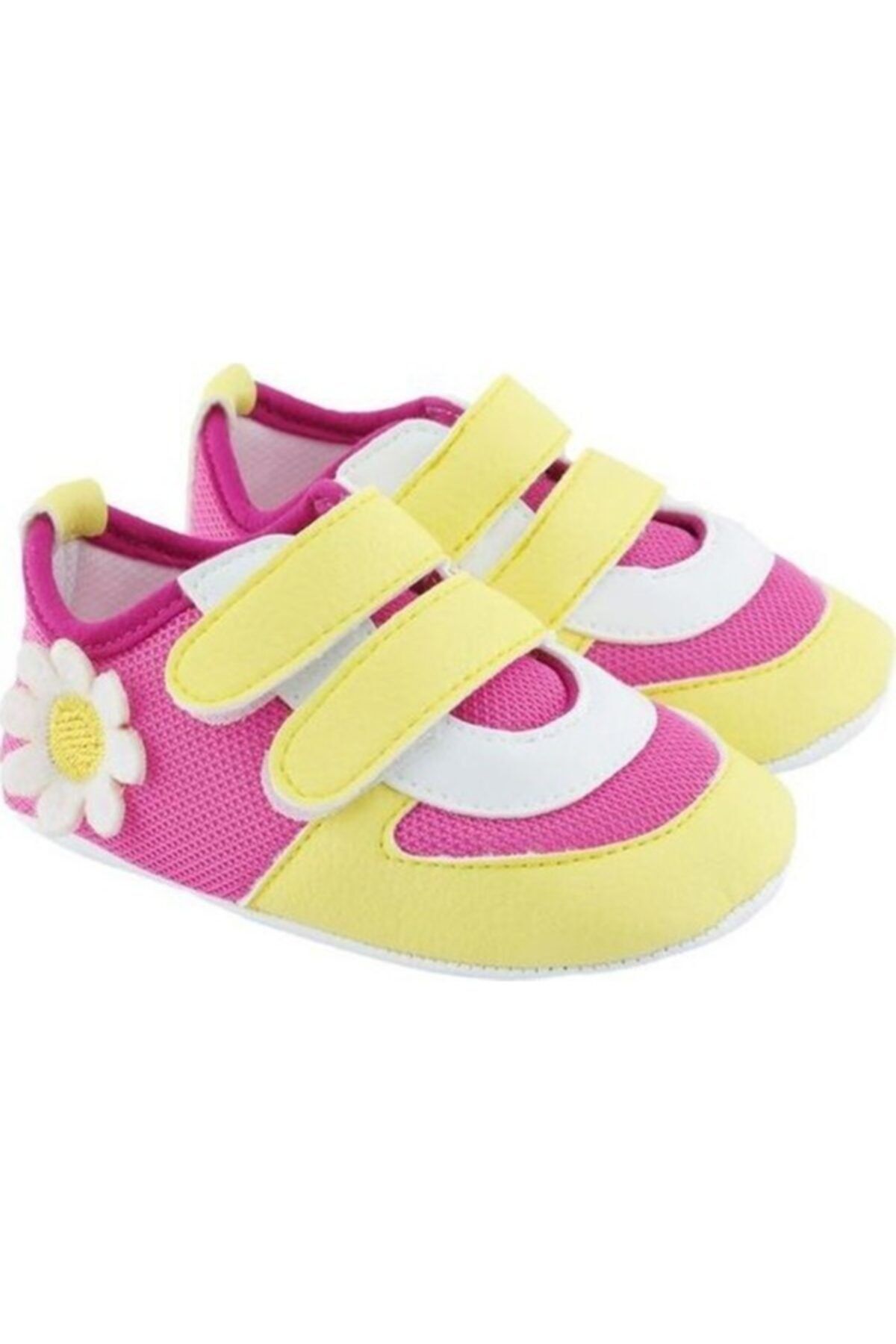 Funny Baby Kız Bebek Patik Ayakkabı Cırtlı Spor Model 1604s