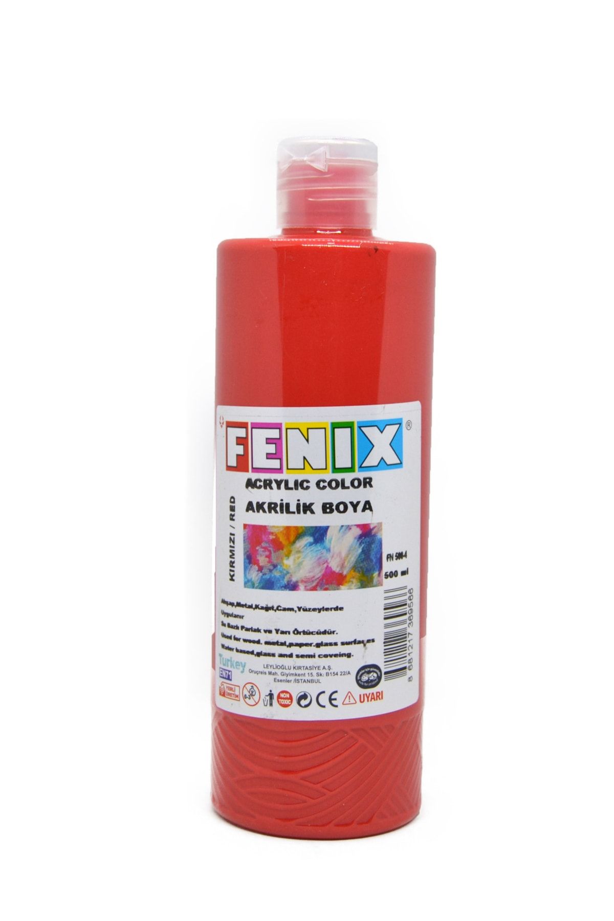 Fenix 500 Gr Kırmızı Akrilik Boya