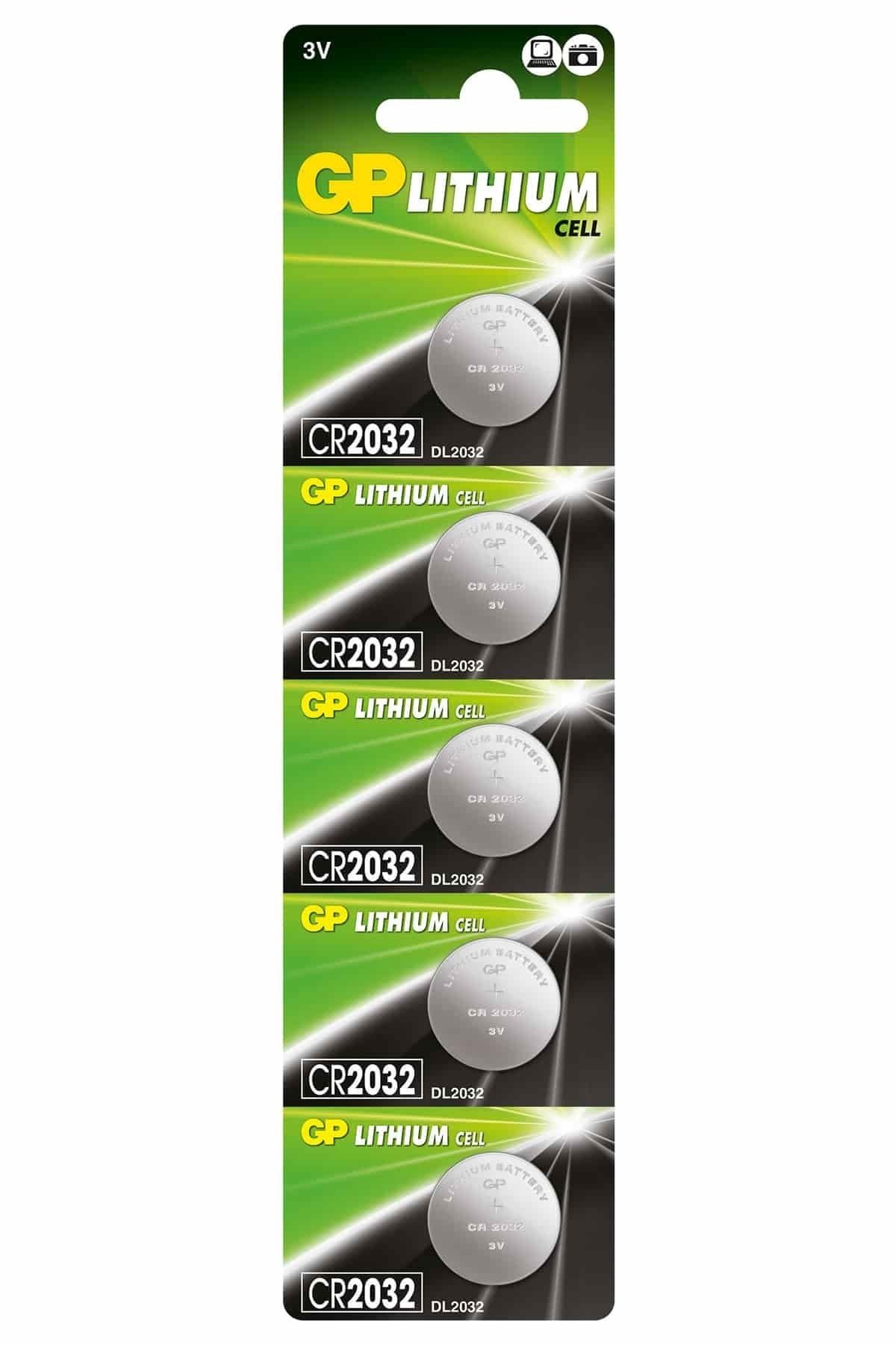 Genel Markalar Gp Cr2032 3v Lityum Para Pil