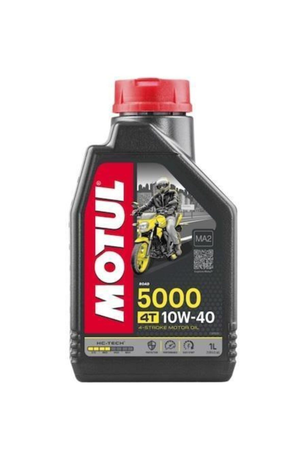 Motul 5000 10w40 4 Zamanlı Motosiklet Yağı 1 Lt. (üretim Tarihi 2021)