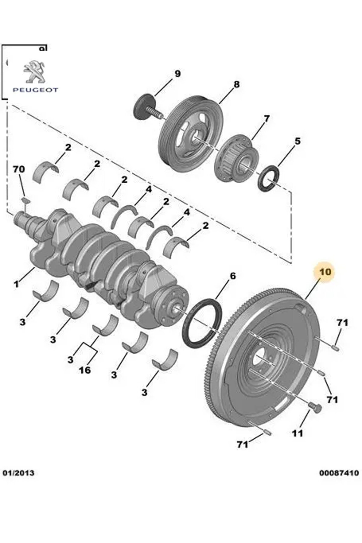 Volan 301 1.6 Hdi 0532.T2