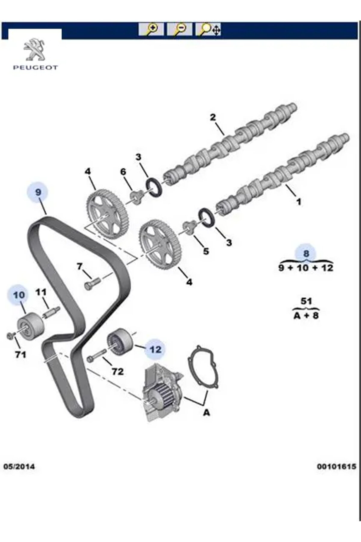 Triger Tamir Kiti E118420 CITROEN, 0831.S9