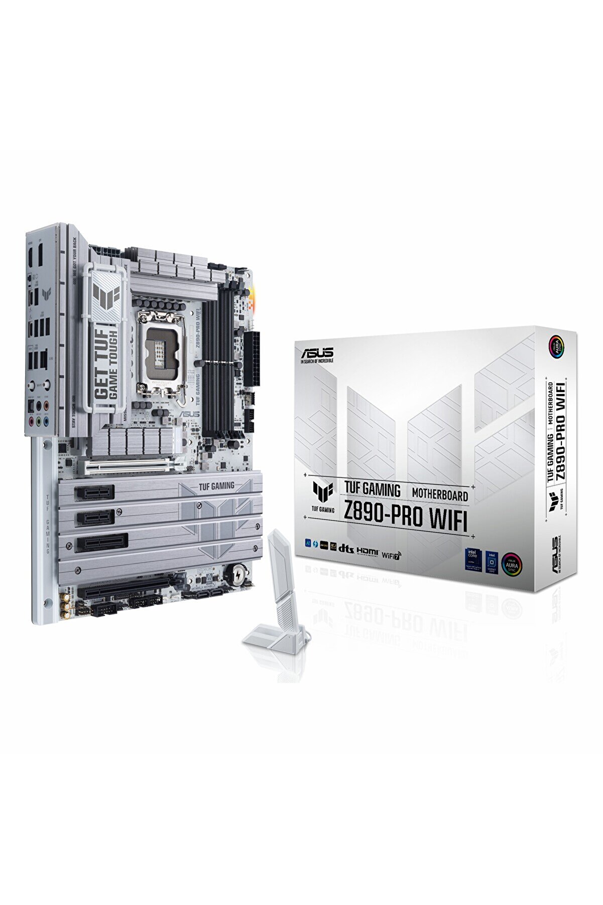 TUF Gaming Z890-Pro WiFi DDR5 (9066MHz)OC M.2 HDMI/USB-C PCIe 5.0 1851P ATX Anakart