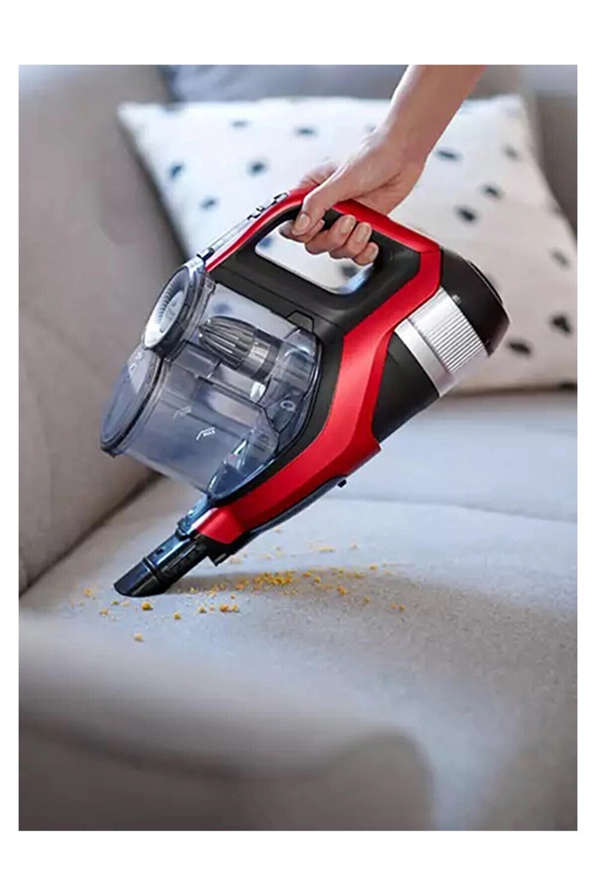 Tech Şarjlı En Hızlı Speedpro Max Şarjlı Ultra Premium Dikey Süpürge Turbo183Led Başlık 0,6 Litre