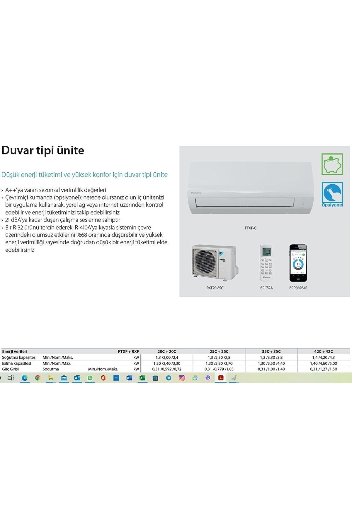 Yeni Sensira F Serisi 2025 Model 12 Btu