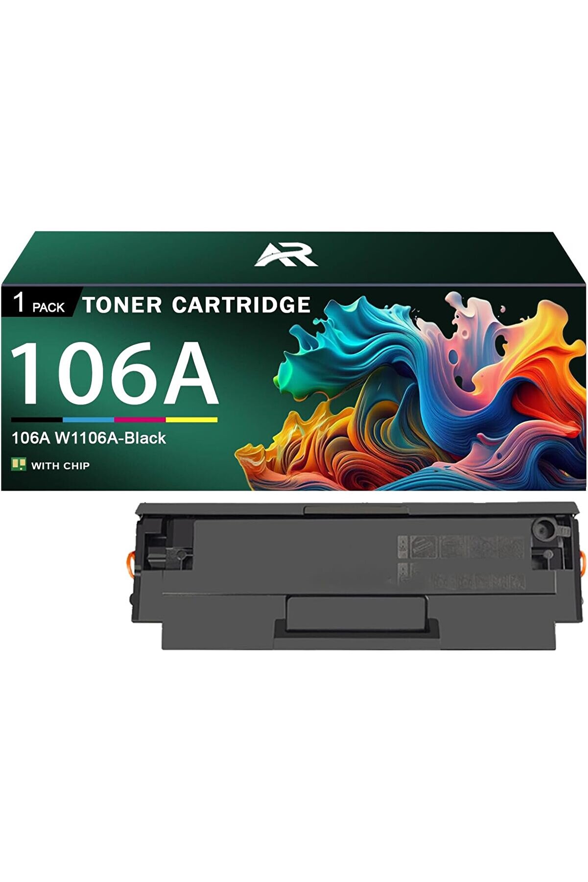 HP 106A Black Toner - Compatible with LaserJet 107, 135, 137 Printers
