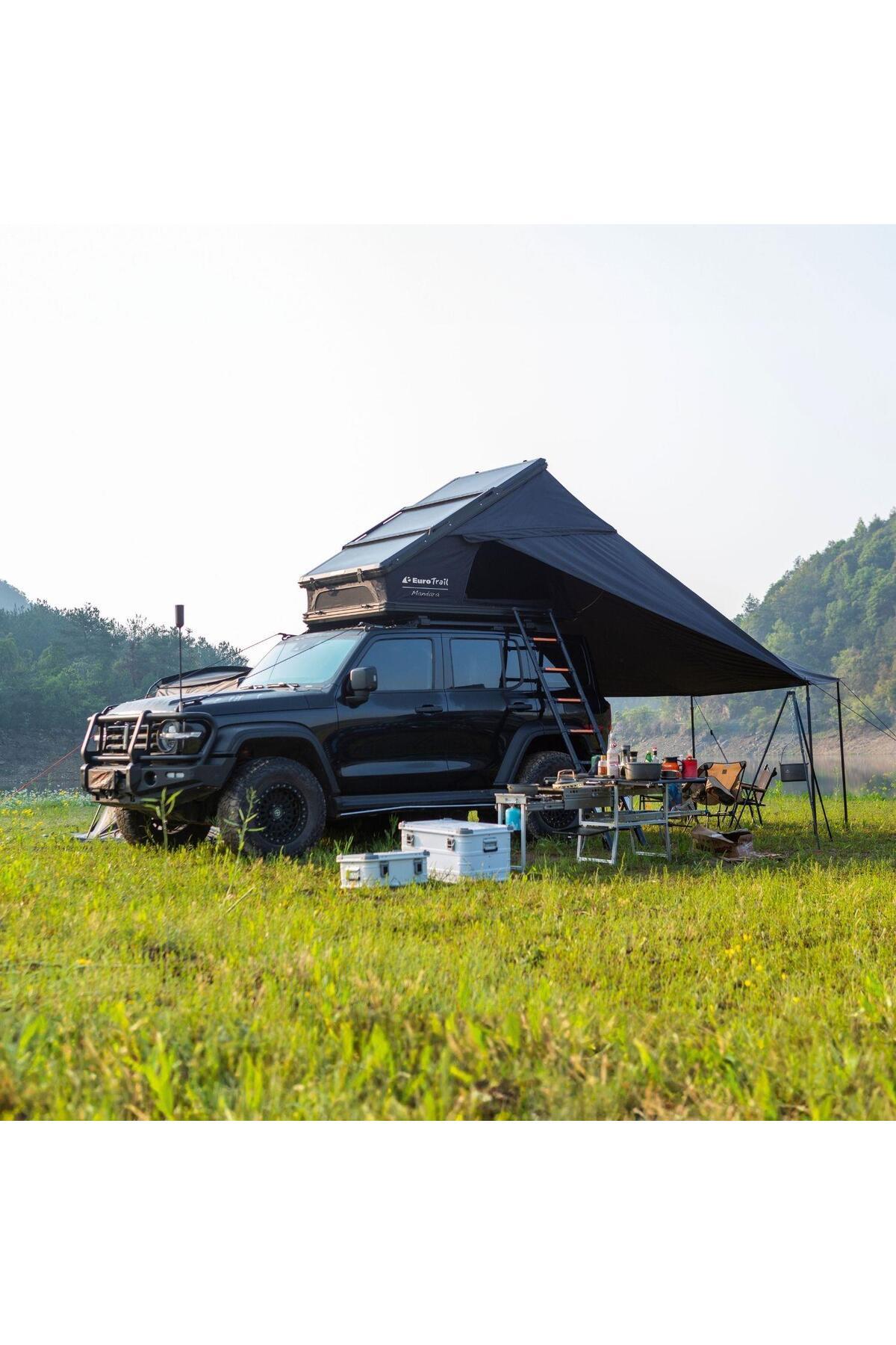 EURO TRAİL Mandara Hard-Top 130 Araç Üstü Çadır - Kamp Malzemeleri