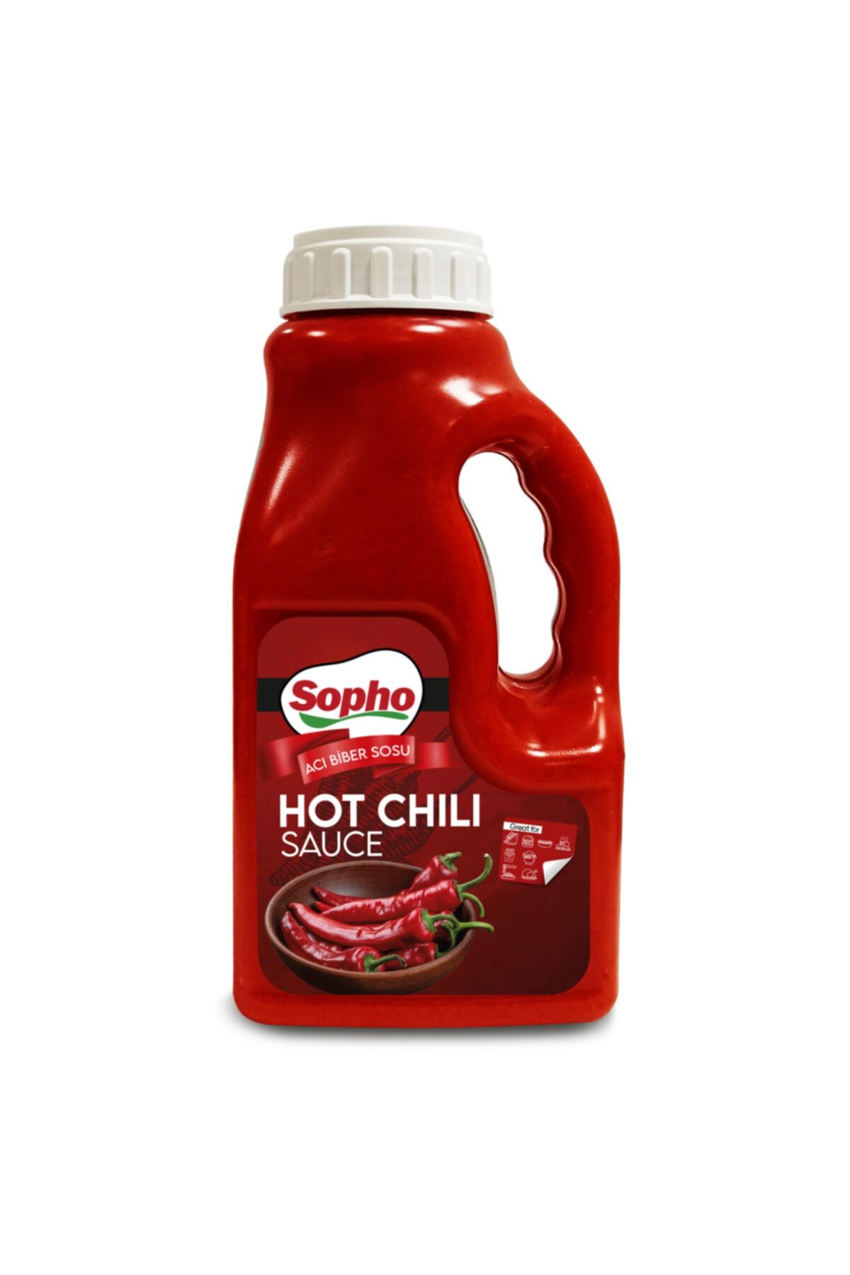 Sopho Hot Chili Sauce 2150 gr (ACI BİBER SOSU)