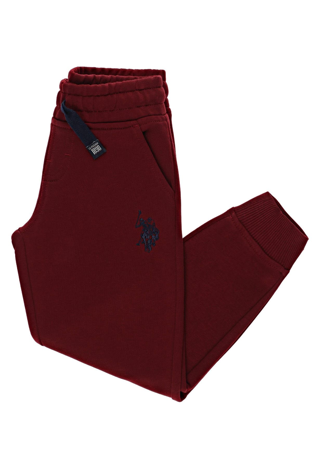 U.S. Polo Assn. Kırmızı Erkek Çocuk Örme Pantolon