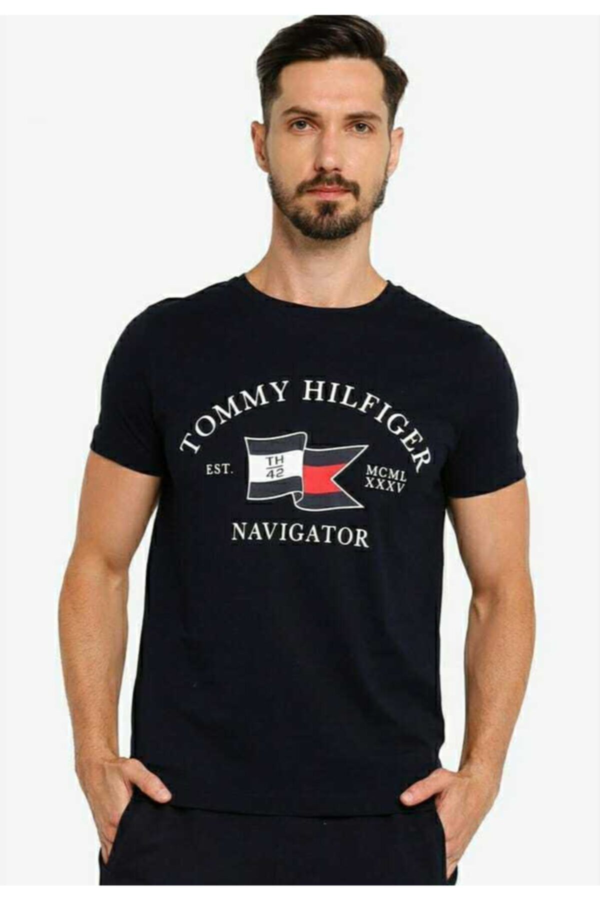 Tommy Hilfiger Navigator Logo Tshirt